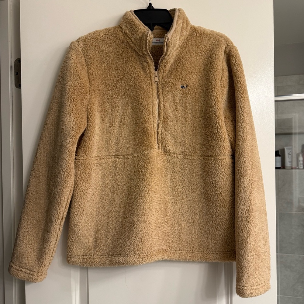 BNWT Vineyard Vines Fleece Quarter zip
